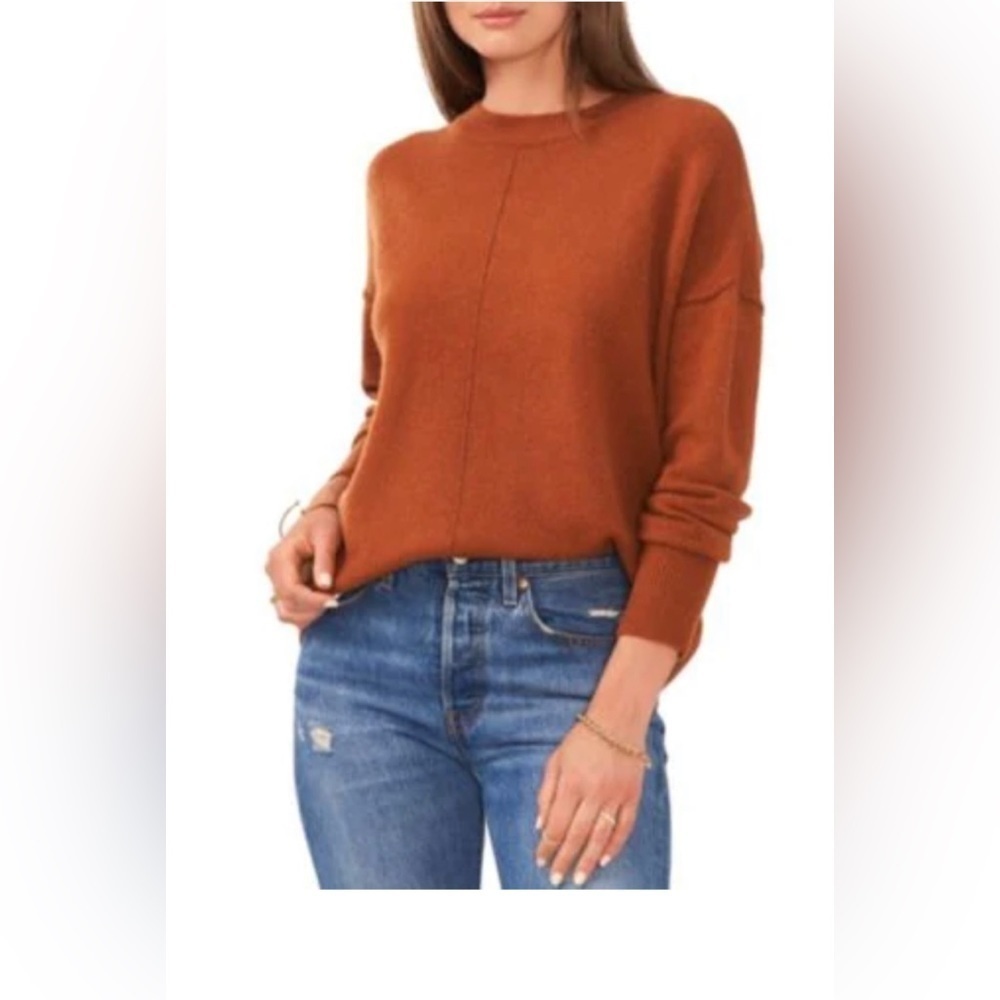 Vince CAMUTO
Long Sleeve Extend Shoulder Sweater two colors FRENZY & Sierra NWT.